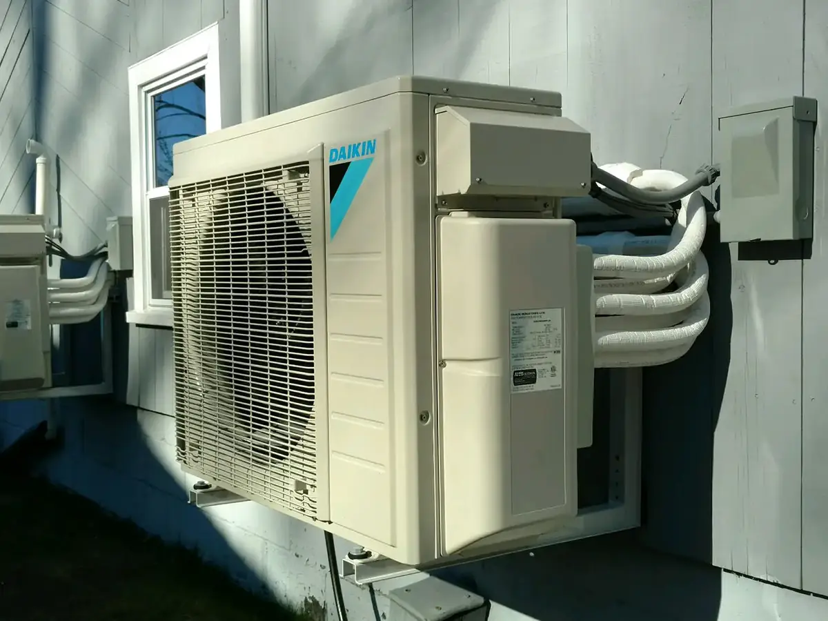 Ductless mini split heat pump installation by A.J. LeBlanc Heating in Southern NH