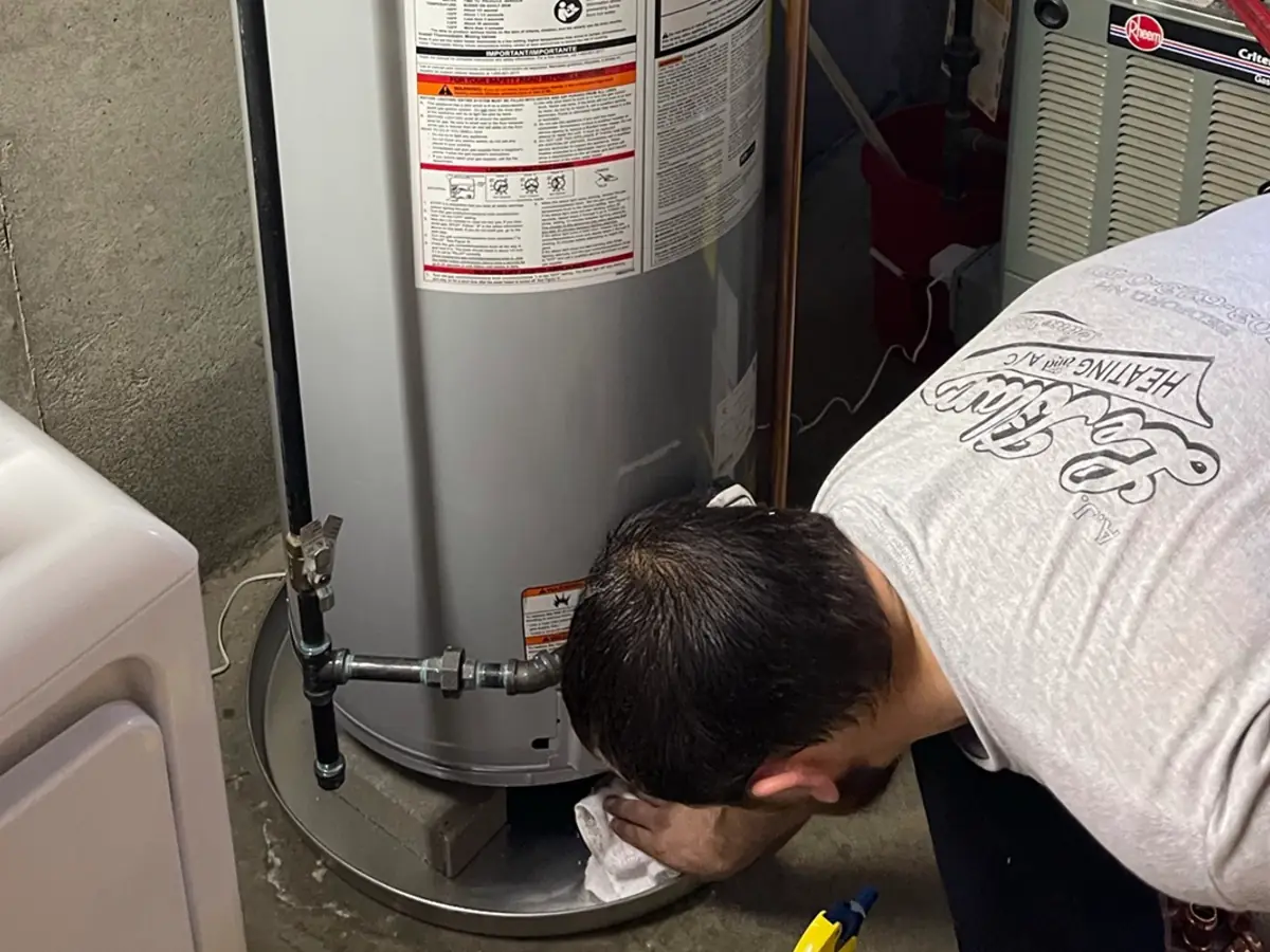 Water heater leak repair service in Southern NH